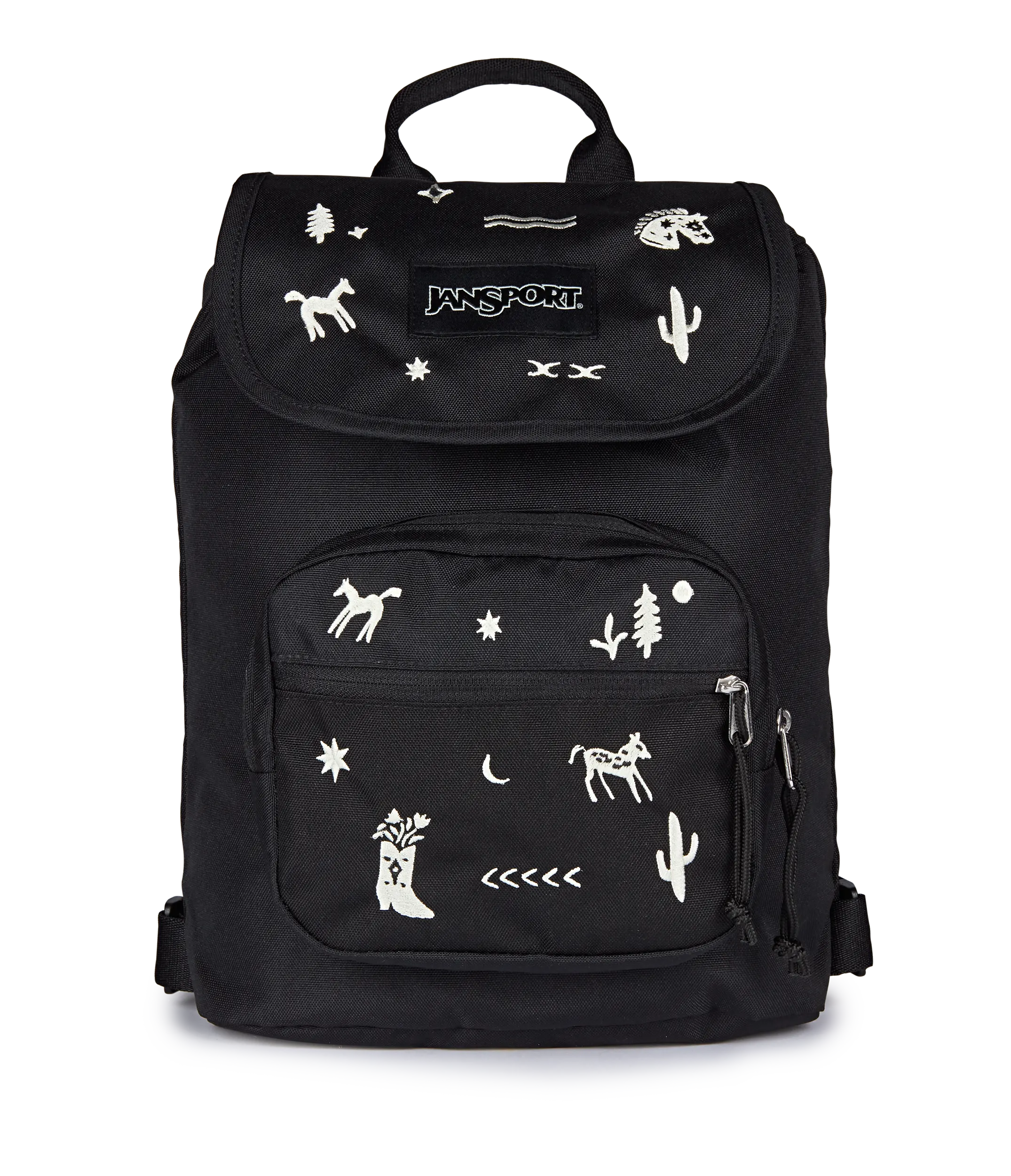 Highlands Mini Pack - Yeehaw and Horse Black with White Embroidery