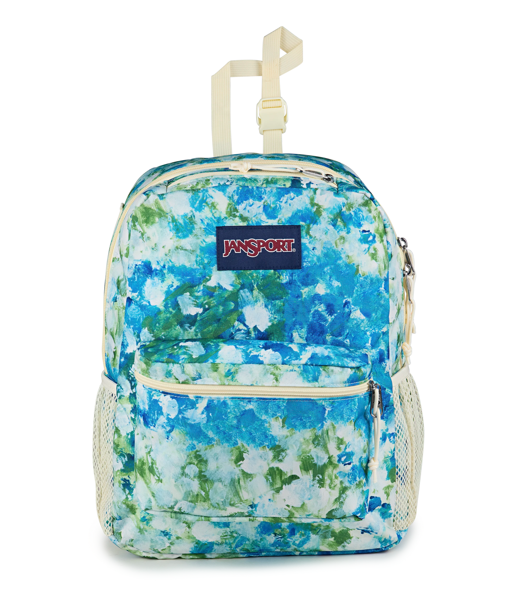 Central Adaptive Backpack - Mia Brown White Flowers