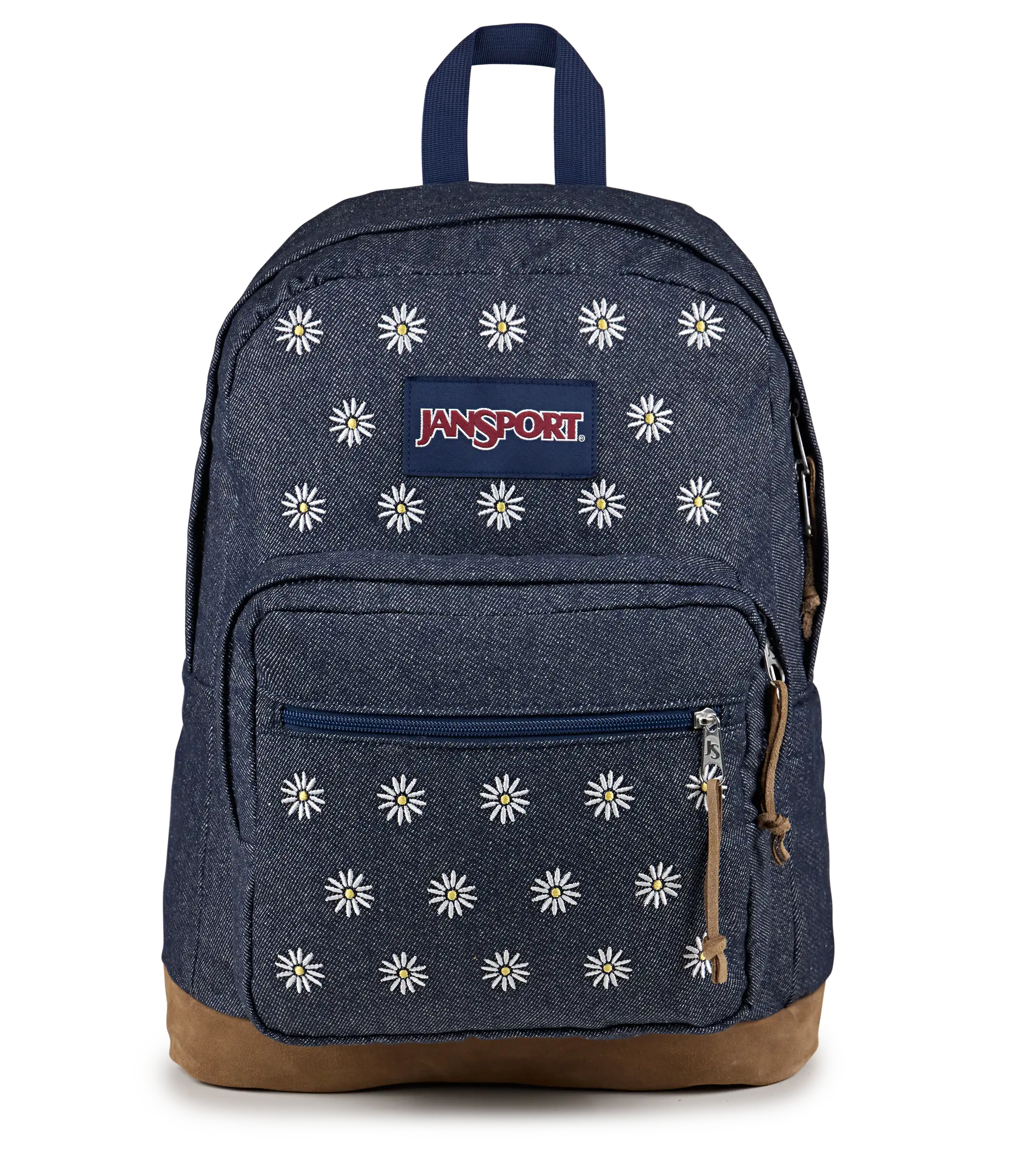 Right Pack - Embroidered Denim Dark